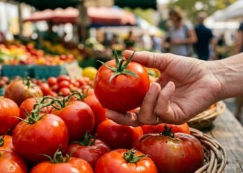 Pare de enfiar os dedos no tomate: este detalhe mostra se ele está realmente maduro