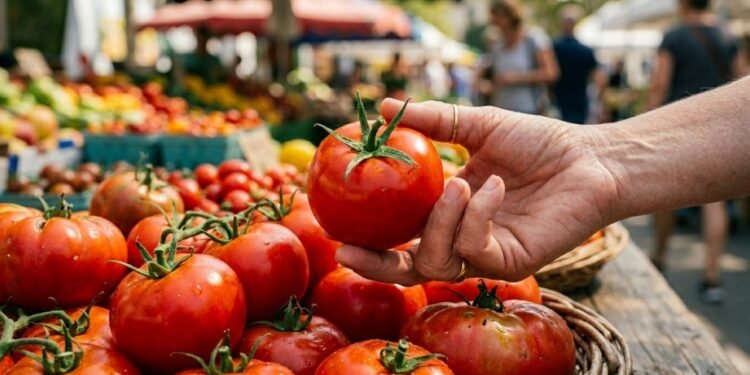 Pare de enfiar os dedos no tomate: este detalhe mostra se ele está realmente maduro