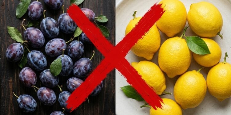 Nem ameixas nem limões: quais são as três frutas mais contaminadas por pesticidas