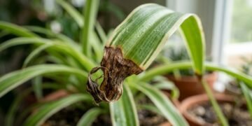 O motivo escondido que deixa as pontas do clorofito marrons dentro de casa