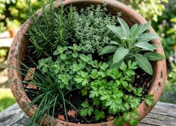 Quais temperos podem dividir o mesmo vaso sem prejudicar o crescimento das plantas
