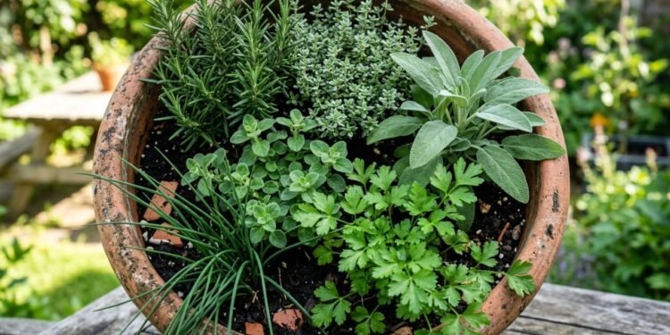 Quais temperos podem dividir o mesmo vaso sem prejudicar o crescimento das plantas