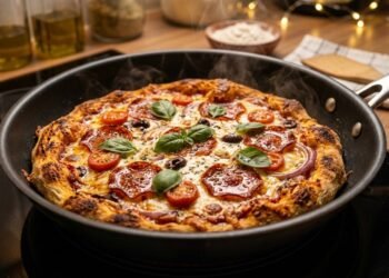 Receita de pizza para aquele momento que bate a fome e a vontade