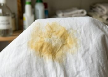 Como eliminar manchas das roupas brancas com um método rápido usando vinagre
