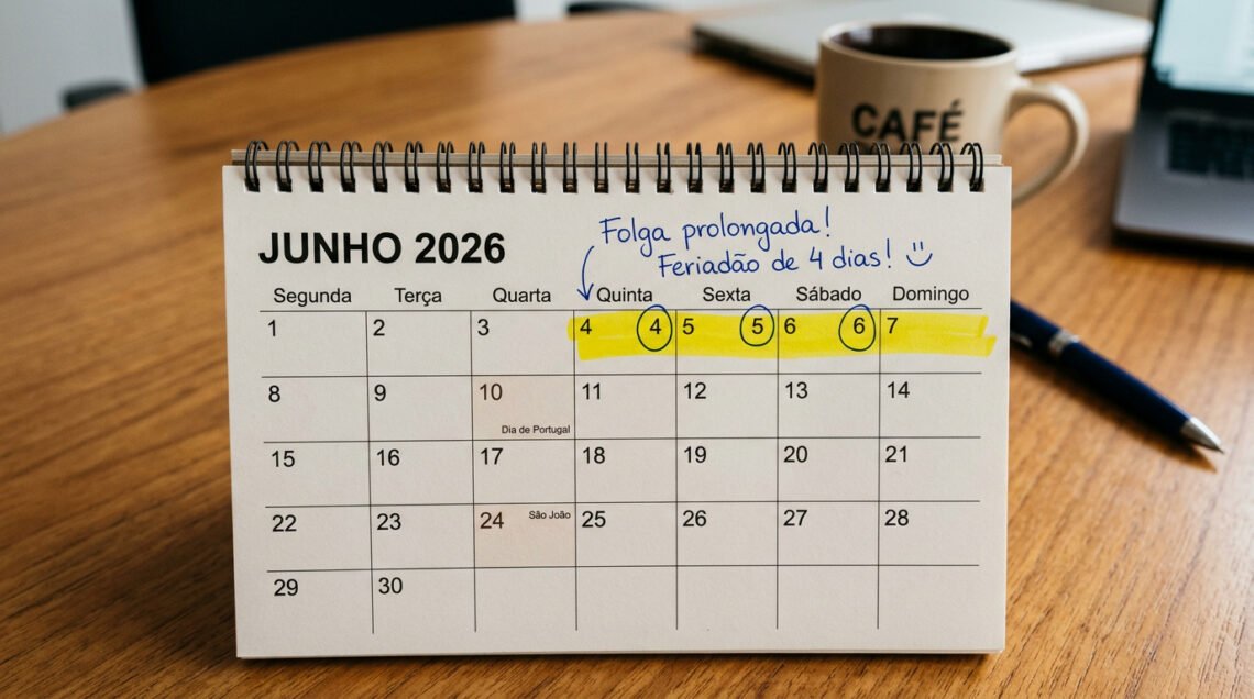 Governo confirma feriadão prolongado em junho de 2026: veja quantos ...
