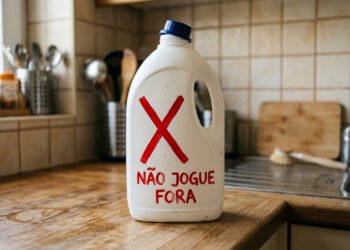 Não jogue fora a embalagem de detergente: transforme em uma cesta linda