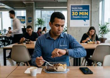 Fim do intervalo de 1 hora: trabalhadores com jornada reduzida têm novos direitos, veja o que mudou