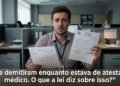 Me demitiram enquanto estava de atestado médico. O que a lei diz sobre isso?