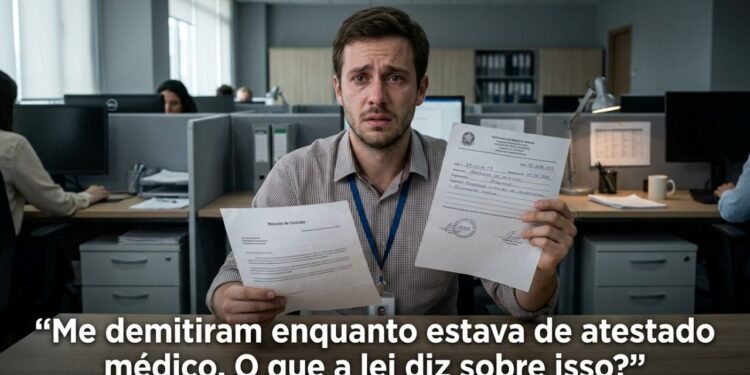 Me demitiram enquanto estava de atestado médico. O que a lei diz sobre isso?