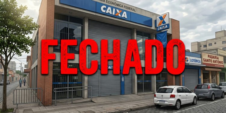 Caixa, Bradesco, Itaú e Banco do Brasil fecham na quinta-feira