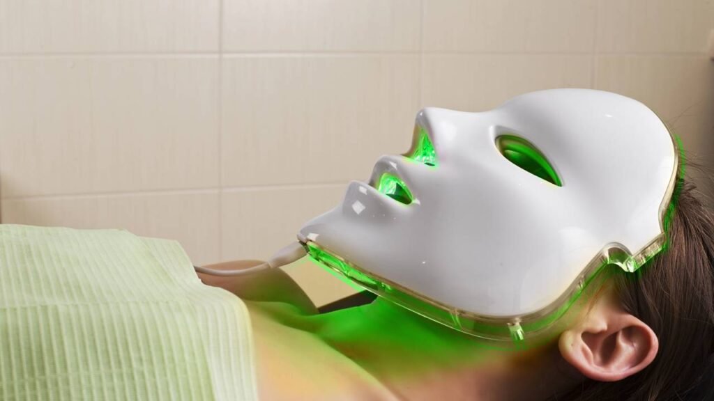 máscara LED facial