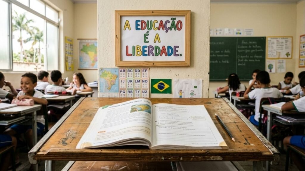 Pensamento de Nelson Mandela do dia: "A educação é a arma mais poderosa que você pode usar para mudar o...". Lições de vida sobre conhecimento, igualdade, poder de transformação e por que a instrução é a base da verdadeira liberdade