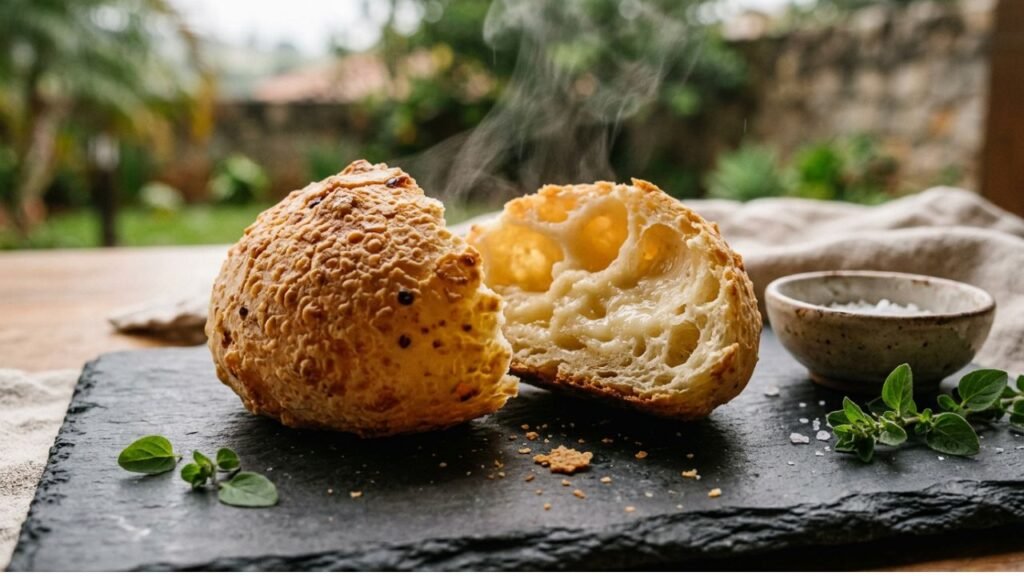 pão de queijo crocante e fácil 