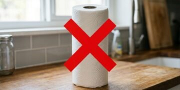 Adeus ao papel-toalha: o que está substituindo nas cozinhas modernas e sai mais barato no longo prazo