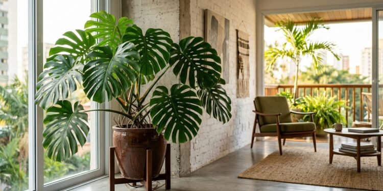 A planta tropical que filtra o ar da casa e precisa apenas de luz indireta para crescer