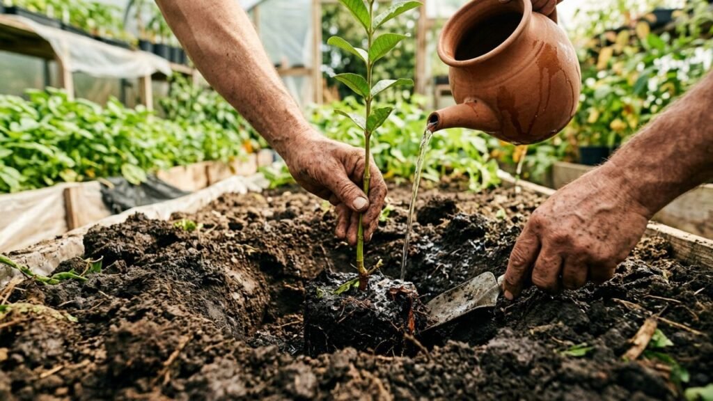 plantar goiabeira no quintal 