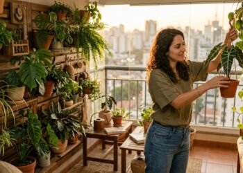 Vasos de flores saem de cena em 2026 e nova tendência promete renovar varandas e terraços