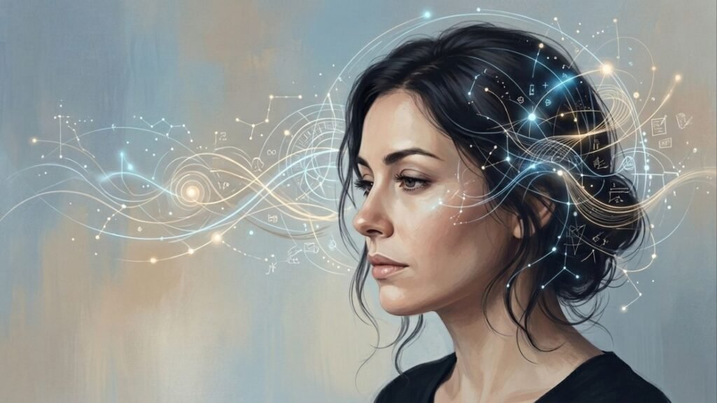 A psicologia sugere que pessoas que desviam o olhar enquanto falam não são necessariamente tímidas, mas pode ser um sinal de reflexão, pensamento, desonestidade, respeito ou submissão