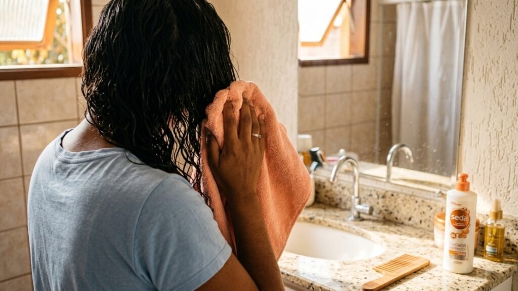 O jeito certo de desembaraçar o cabelo que impede danos graves na estrutura capilar