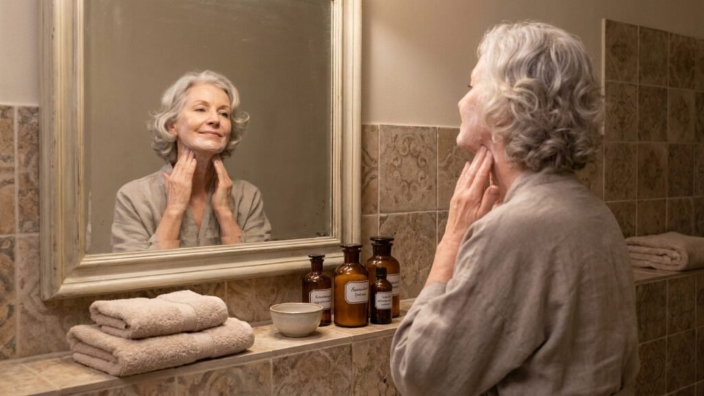 Ingredientes específicos para cuidados faciais garantem pele firme e aspecto saudável