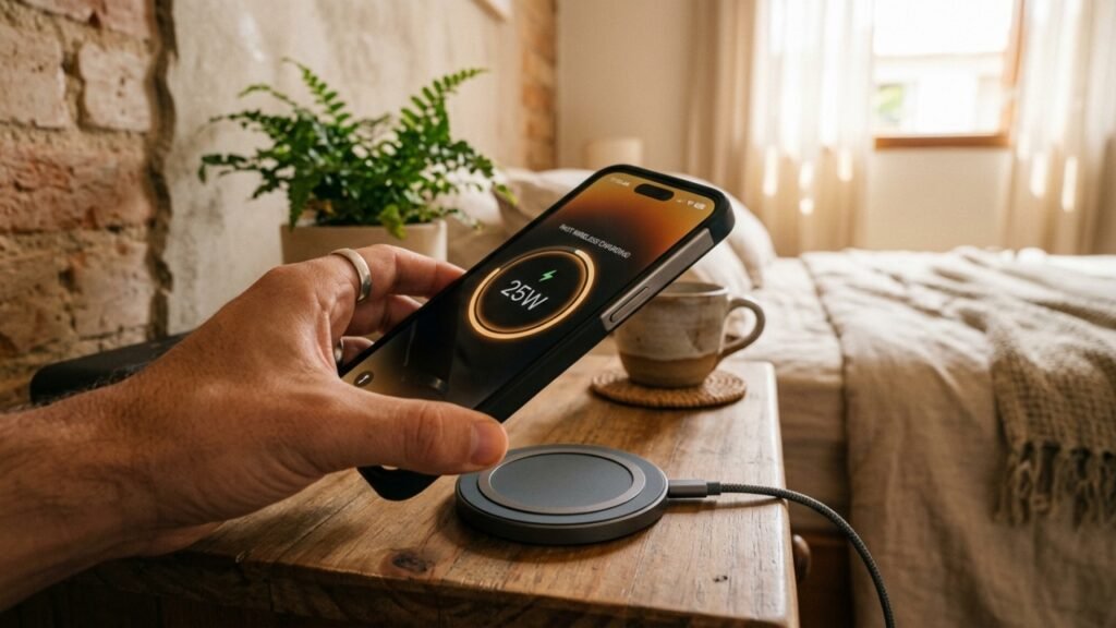 O fim dos carregadores com fio que promete mudar o jeito de carregar o celular em 2026