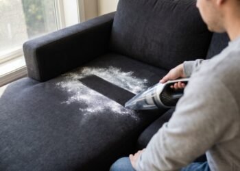Fórmula de bicarbonato e álcool limpa sofá e elimina odores de forma rápida