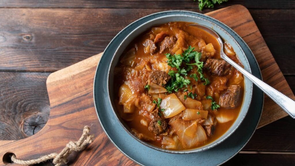 sopa de carne