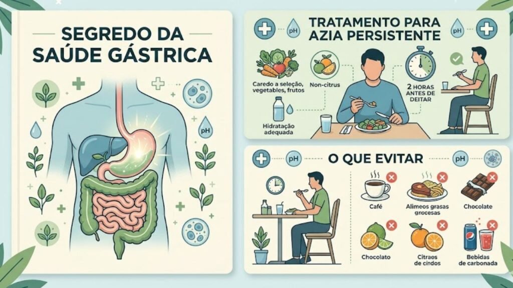 tratamento para azia persistente