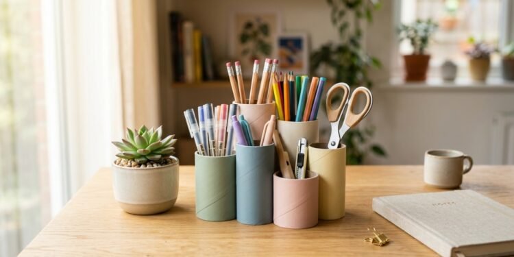 A técnica simples de organização doméstica que utiliza rolos de papel higiênico como organizadores