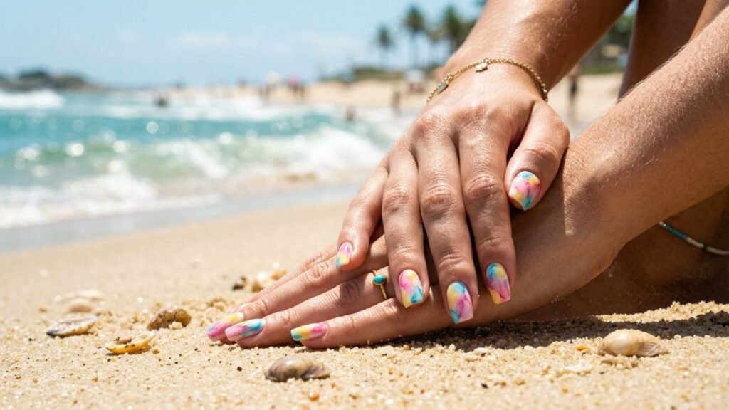 unhas aquarela para o verão (1)