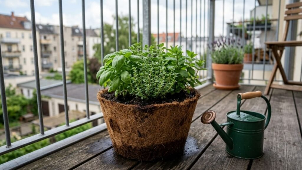 Adeus vasos de plástico convencionais: a nova tendência para cultivar plantas na varanda é mais sustentável e retém melhor a umidade