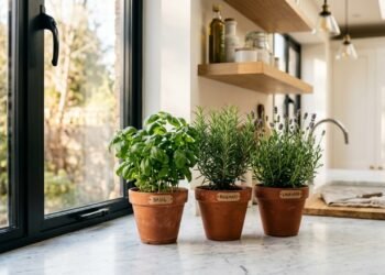 As 5 plantas que deixam a cozinha mais fresca e ainda ajudam a espantar mosquitos
