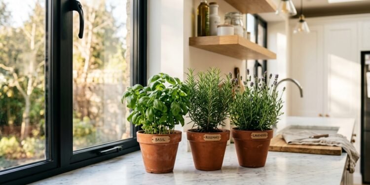Como usar estas cinco plantas para decorar a cozinha refrescar o espaço e espantar insetos
