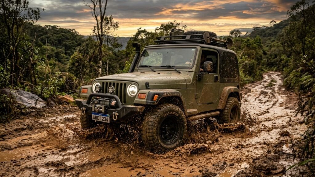veículo 4x4 diesel