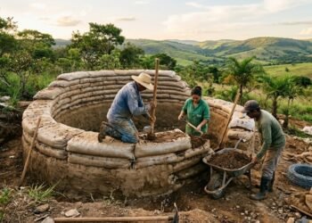 Como construir de forma sustentável com superadobe