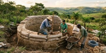Como construir de forma sustentável com superadobe