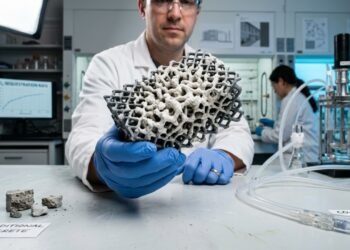 Pesquisadores da Califórnia convertem CO2 em materiais de construção resistentes ao fogo, inspirados em recifes de coral