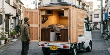 Designer cria o que ele chama de "a menor casa móvel do mundo" > leva a redução de tamanho ao extremo