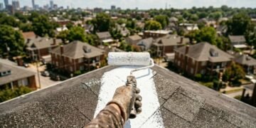 Telhados frios em Atlanta ajudam a reduzir calor urbano e economizar energia em dias extremos
