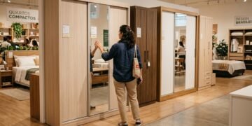 Como escolher guarda-roupa sem comprometer circulação, iluminação e conforto no quarto