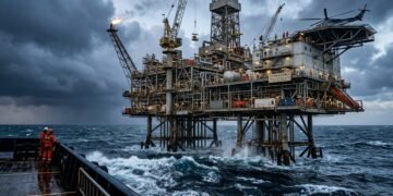 Onde está localizada a maior plataforma de petróleo do mundo?