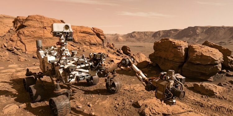 Rover da NASA faz selfie histórica ao lado de rochas gigantescas em Marte