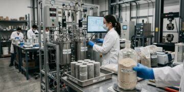 Startup holandesa desenvolve a maior planta de mineralização de CO2 do mundo para convertê-lo em materiais de construção