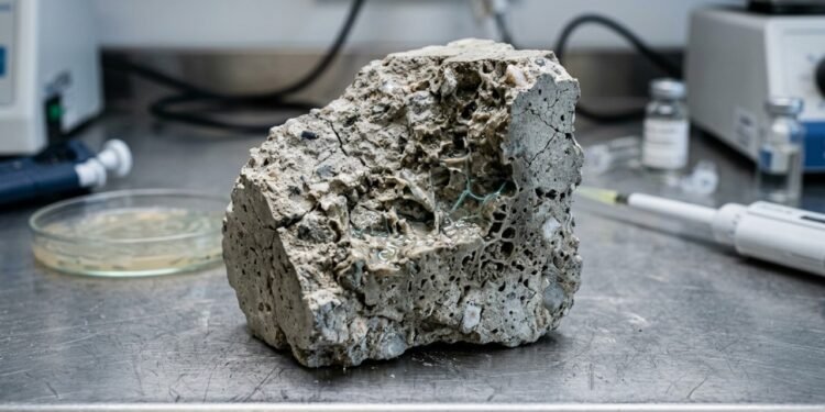 Pesquisadores dinamarqueses transformam cimento com bactérias em supercapacitores capazes de armazenar energia e se regenerar