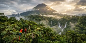 Costa Rica incrível revela o santuário animal onde floresta, mar e vulcões ditam a vida selvagem