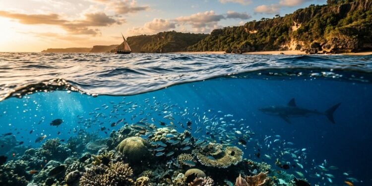 África submersa revela um mundo oculto de golfinhos, baleias, tubarões e vida marinha extrema