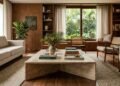 Casa chique de verdade une pedra natural, madeira, design assinado e detalhes cheios de história