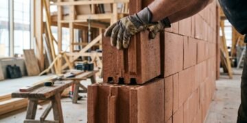 Pesquisadores austríacos projetam paredes de tijolos reutilizáveis ​​que podem ser desmontadas e reconstruídas sem danos, reduzindo as emissões em até 60%