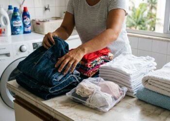Como separar roupas para lavar e evitar manchas, bolinhas e peças danificadas