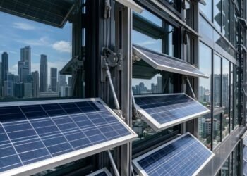 Engenheiros japoneses aumentam a produção total de energia de painéis solares em 73% integrando persianas móveis sem motor